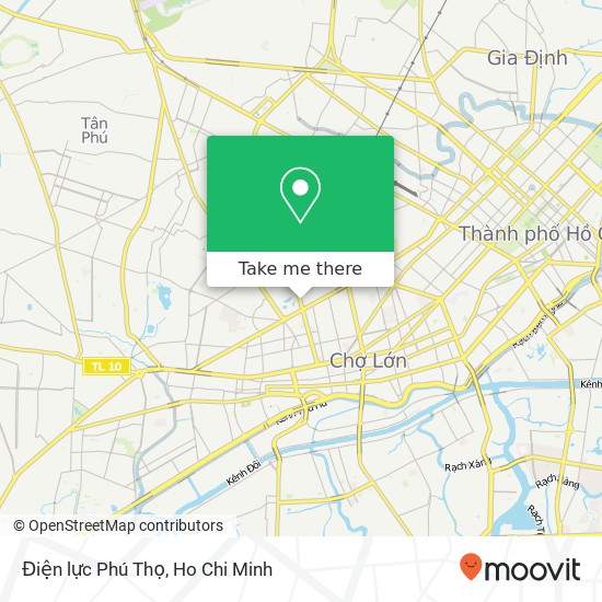 Điện lực Phú Thọ map