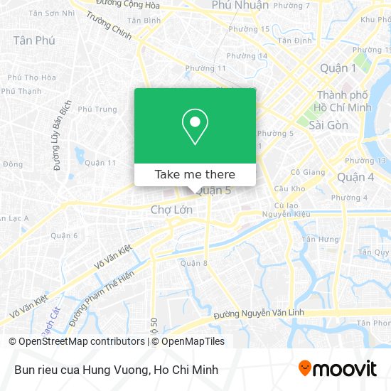 Bun rieu cua Hung Vuong map