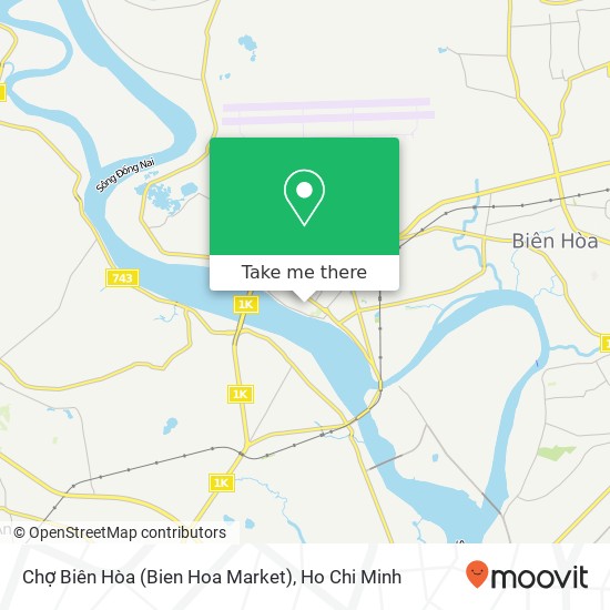 Chợ Biên Hòa (Bien Hoa Market) map