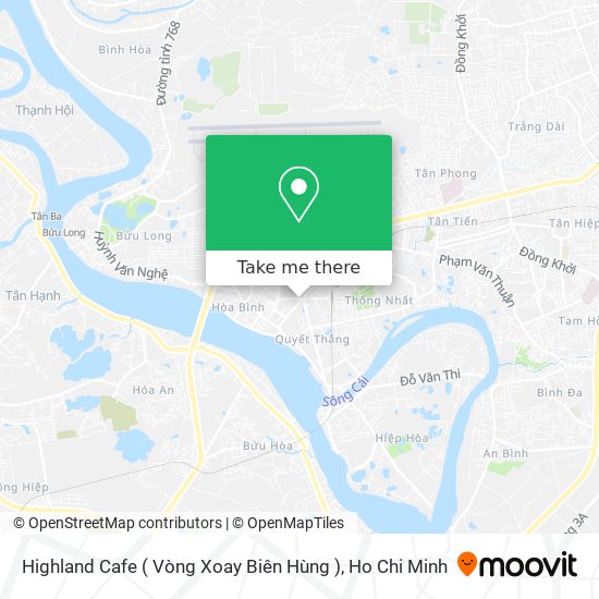 Highland Cafe ( Vòng Xoay Biên Hùng ) map
