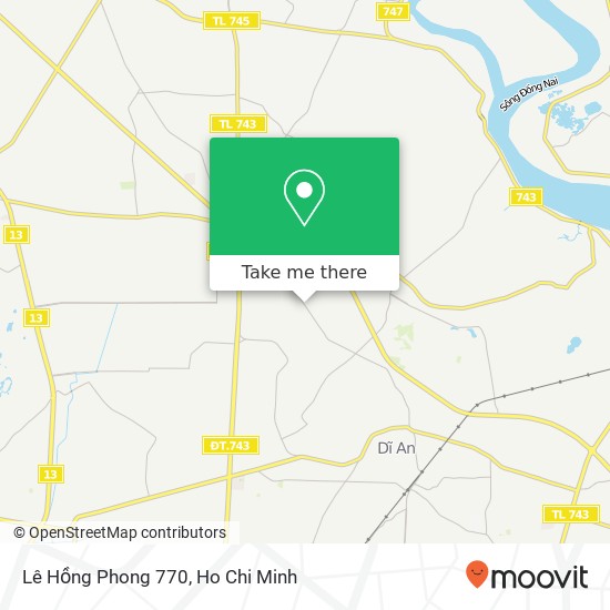 Lê Hồng Phong 770 map