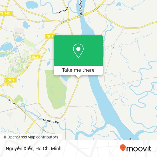 Nguyễn Xiển map