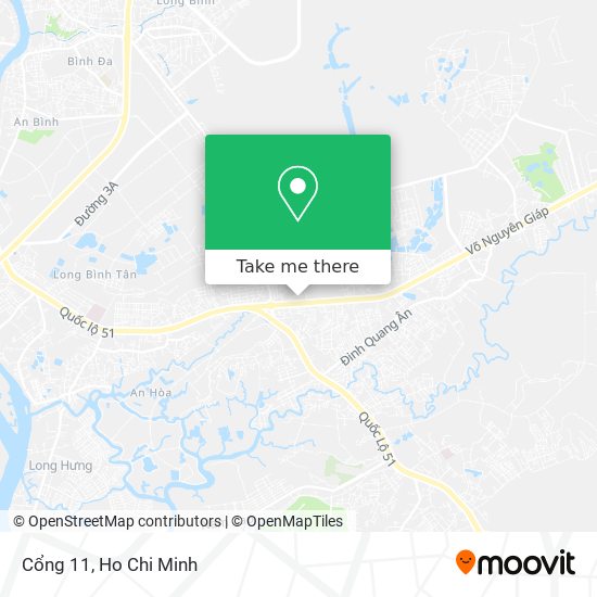 Cổng 11 map
