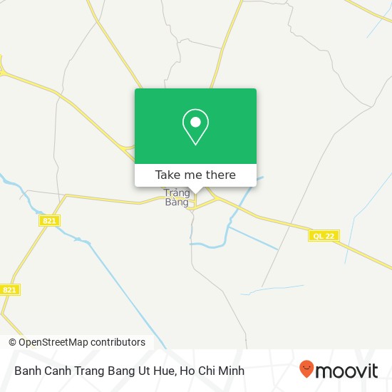 Banh Canh Trang Bang Ut Hue map