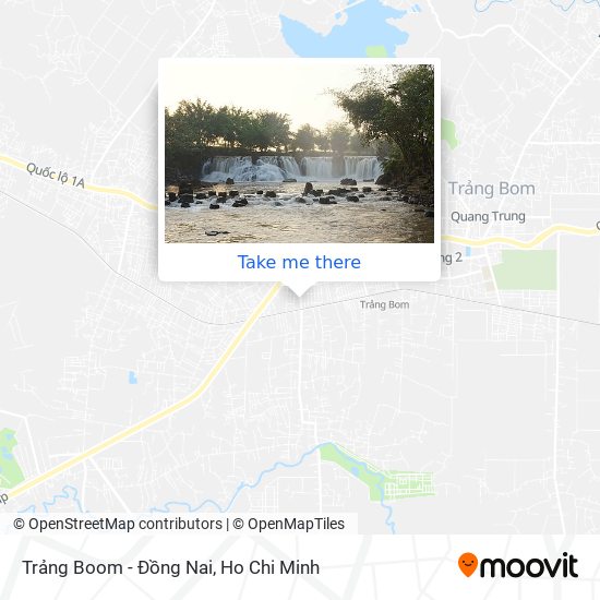 Trảng Boom - Đồng Nai map