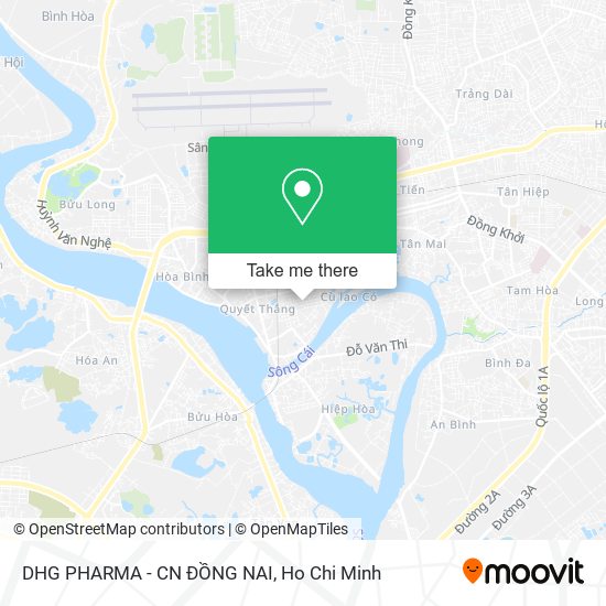 DHG PHARMA - CN ĐỒNG NAI map