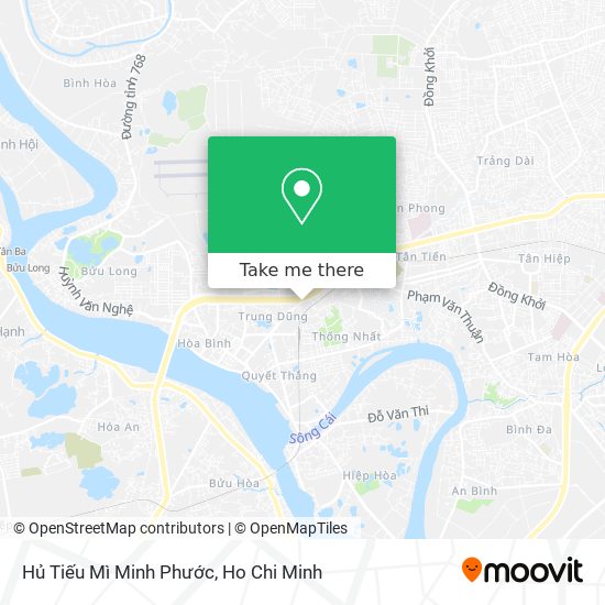 Hủ Tiếu Mì Minh Phước map