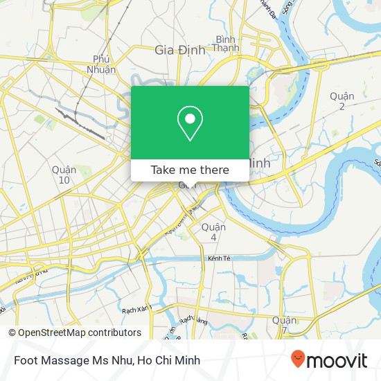 Foot Massage Ms Nhu map
