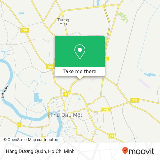 Hàng Dương Quán map