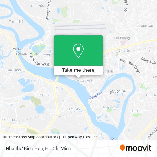 Nhà thờ Biên Hòa map