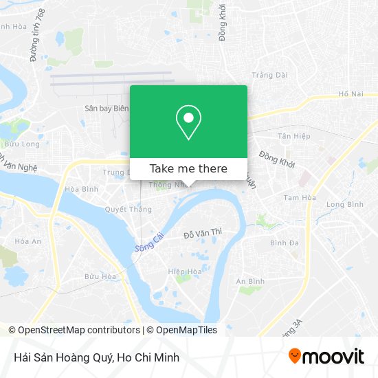 Hải Sản Hoàng Quý map