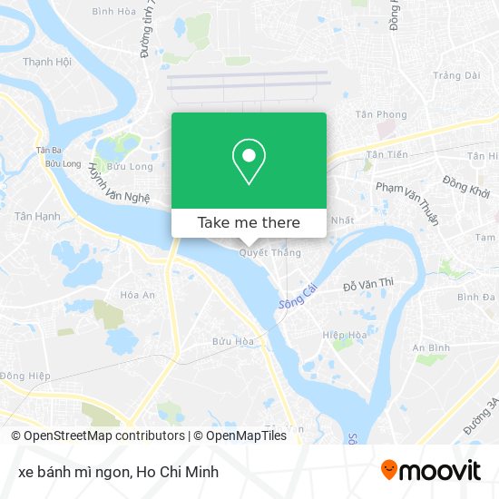 xe bánh mì ngon map