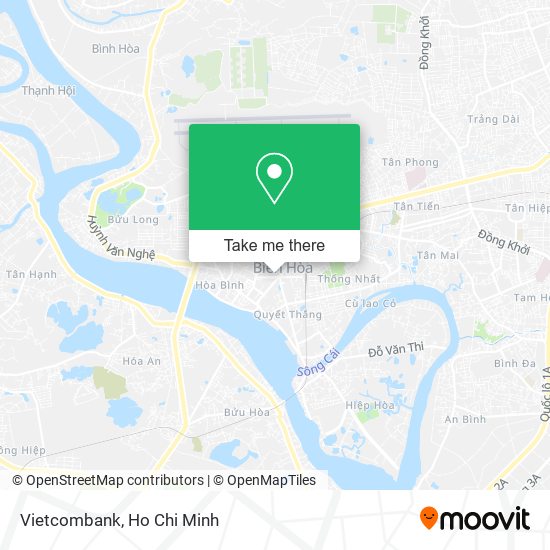Vietcombank map