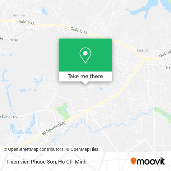 Thien vien Phuoc Son map