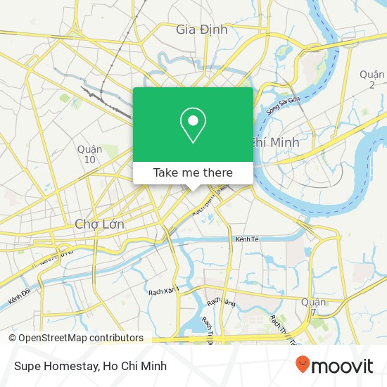 Supe Homestay map