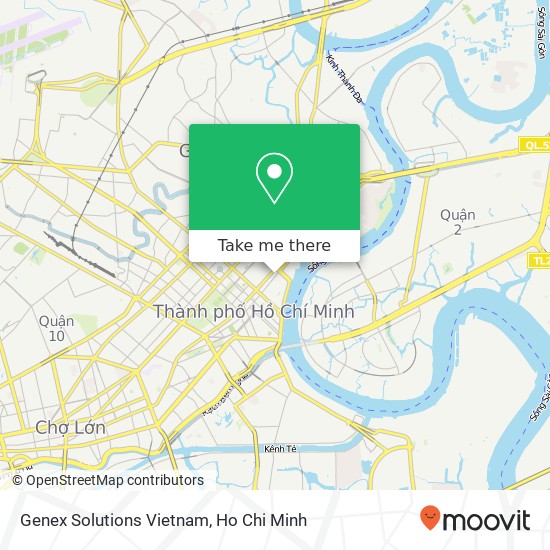 Genex Solutions Vietnam map