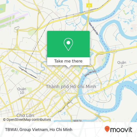 TBWA\ Group Vietnam map