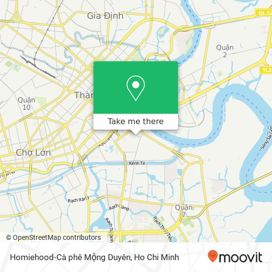 Homiehood-Cà phê Mộng Duyên map