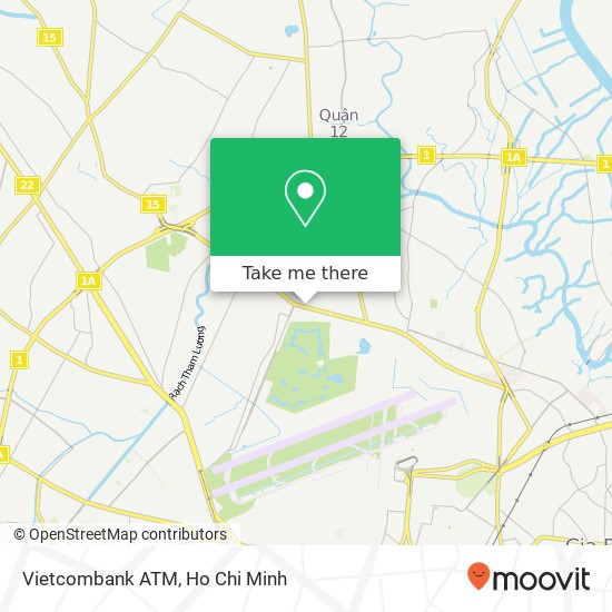 Vietcombank ATM map