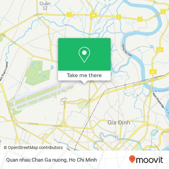 Quan nhau Chan Ga nuong map