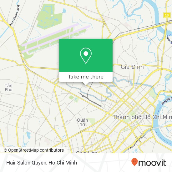 Hair Salon Quyên map