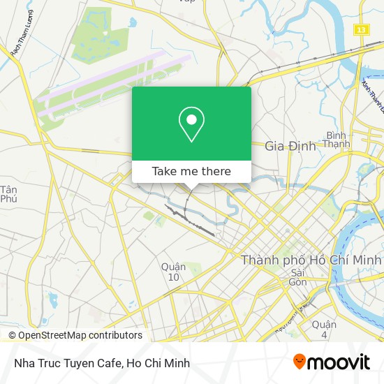 Nha Truc Tuyen Cafe map