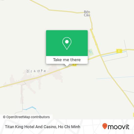 Titan King Hotel And Casino map