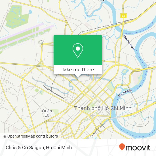 Chris & Co Saigon map