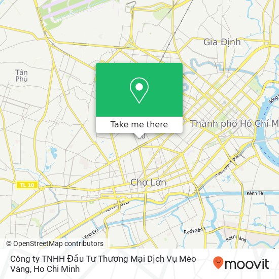 Công ty TNHH Đầu Tư Thương Mại Dịch Vụ Mèo Vàng map