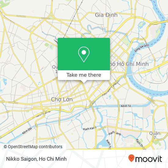 Nikko Saigon map