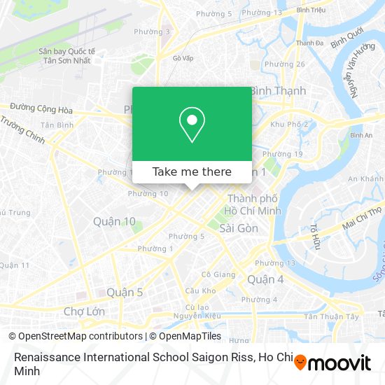Renaissance International School Saigon Riss map