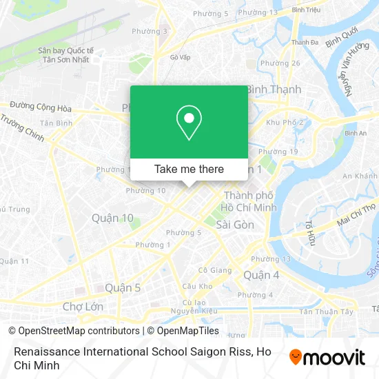 Renaissance International School Saigon Riss map