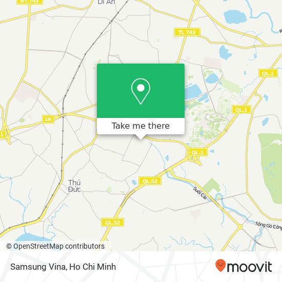 Samsung Vina map