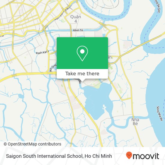 Saigon South International School map