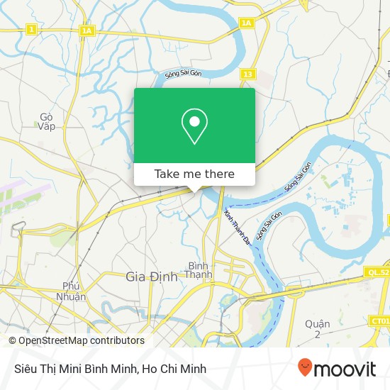 Siêu Thị Mini Bình Minh map