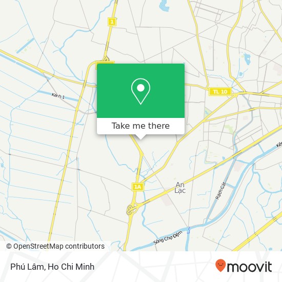 Phú Lâm map