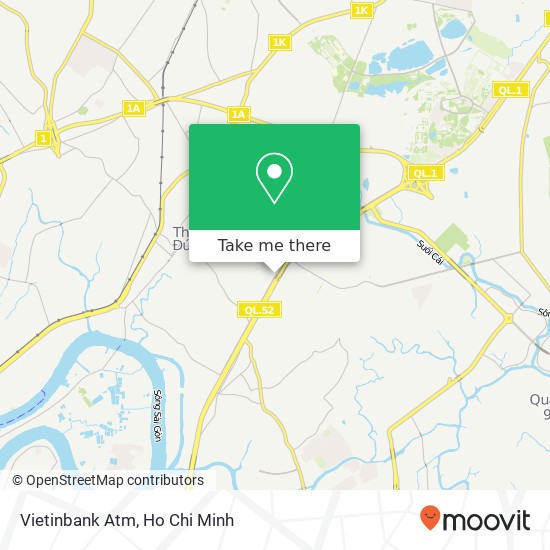 Vietinbank Atm map