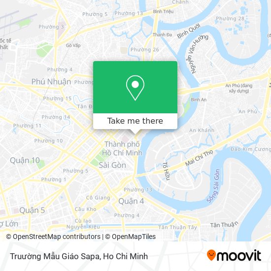 Truường Mẫu Giáo Sapa map