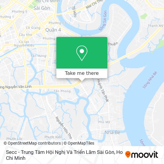 Secc - Trung Tâm Hội Nghị Và Triển Lãm Sài Gòn map