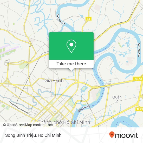 Sông Bình Triệu map