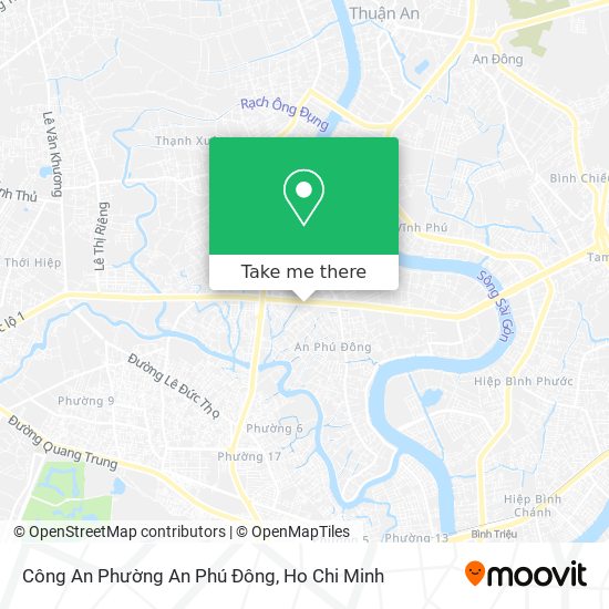 Công An Phường An Phú Đông map