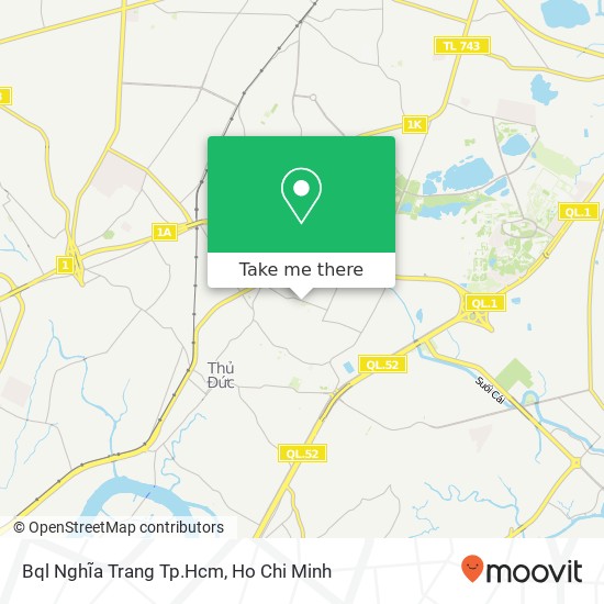 Bql Nghĩa Trang Tp.Hcm map