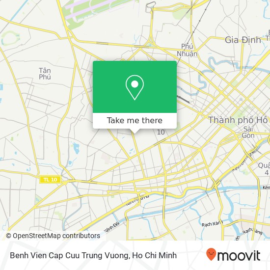 Benh Vien Cap Cuu Trung Vuong map