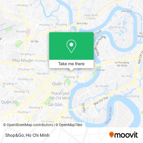 Shop&Go map