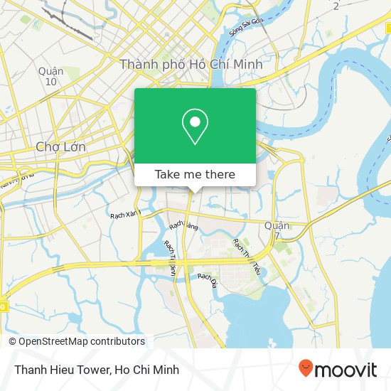 Thanh Hieu Tower map