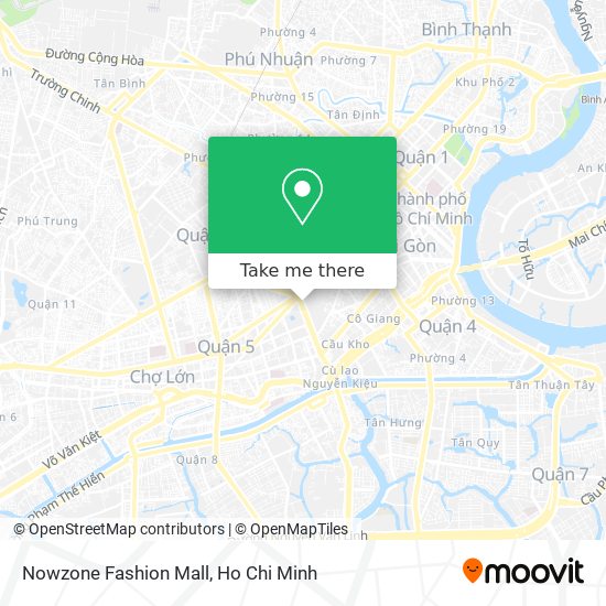 Nowzone Fashion Mall map