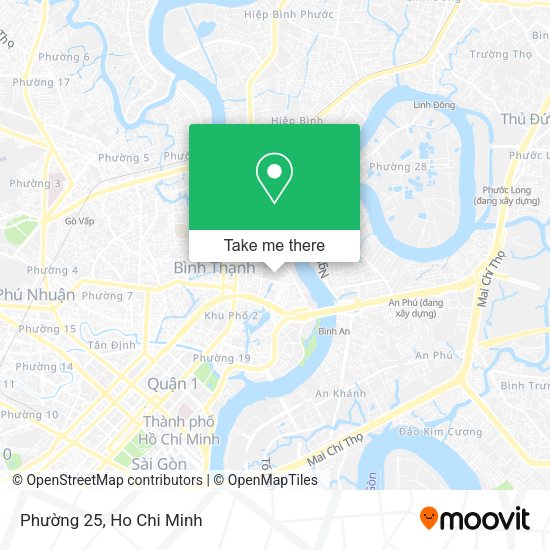 Phường 25 map
