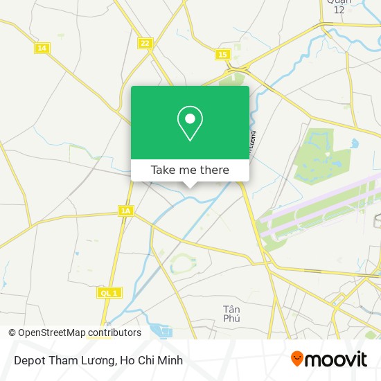 Depot Tham Lương map