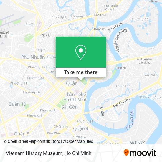 Vietnam History Museum map
