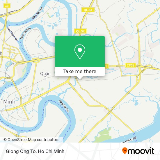 Giong Ong To map